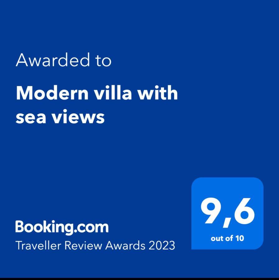 Modern Villa With Sea Views Коста-Тегисе Экстерьер фото